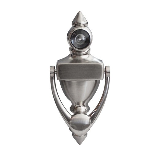 Aldaba Con Mirilla – Latón Mod. GJ143NS | Jako Herrajes