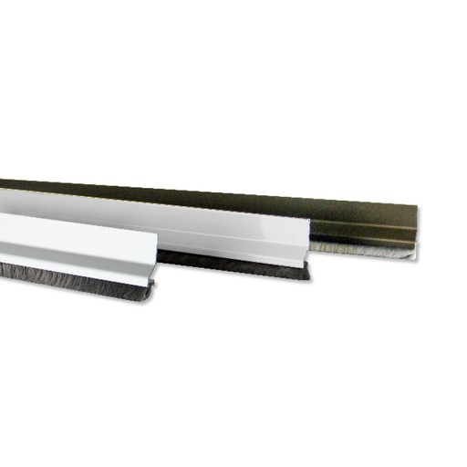 Burlete Sobreponer - Aluminio y Felpa Mod. 14 | Jako Herrajes