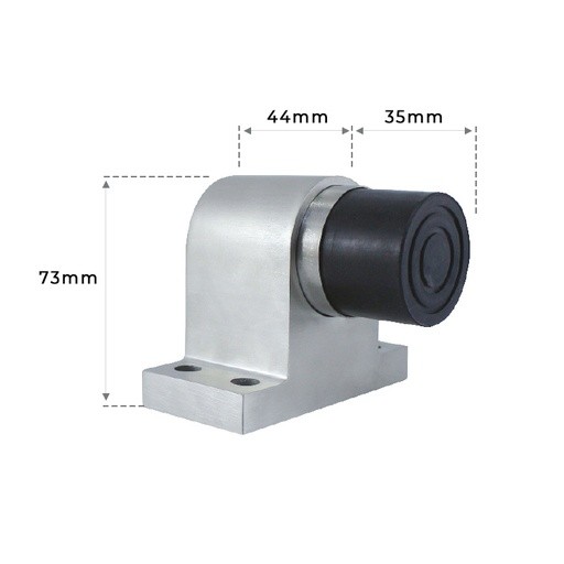 Tope De Piso Uso Rudo – Acero Inoxidable 304 | Jako Herrajes