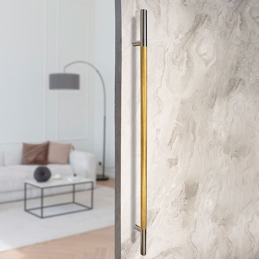 Manillón Tipo H Modular L22 - Latón Acero Inoxidable | Jako Herrajes