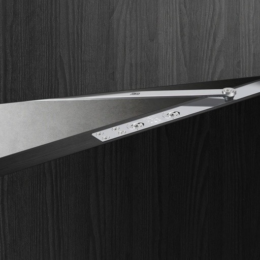 Cierrapuertas Oculto Puertas Ligeras Cap.60kg Aluminio | Jako Herrajes