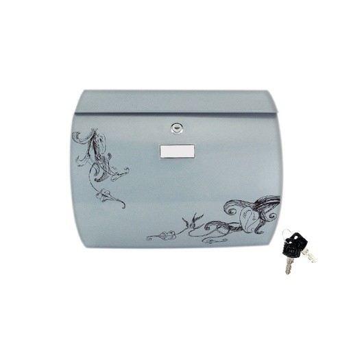 Buzón Flores Acero Mod. BJ04 | Jako Herrajes