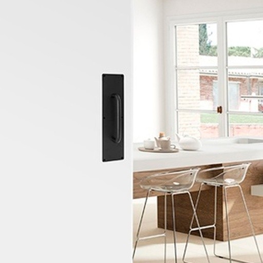 Placa De Empuje Con Jaladera - Acero Inoxidable | Jako Herrajes