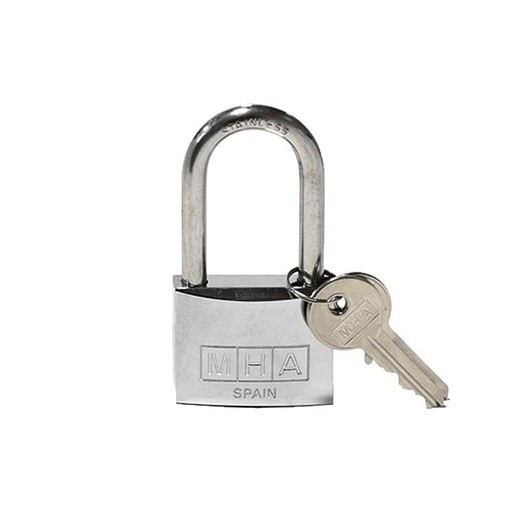 Candado arco largo latón 13 | MHA | Jako Herrajes