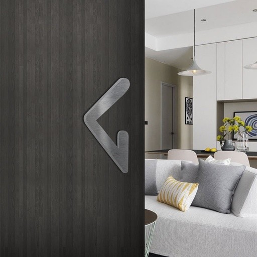 Jaladera Autoadhesiva Percosi Acero Inoxidable | Jako Herrajes