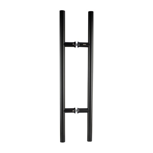 Manillón Tipo H Negro - Acero Inoxidable 304 hueco | Jako Herrajes